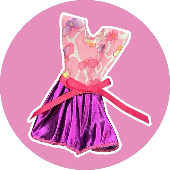 Barbie Doll Clothing Lot Of 6 Dresses Gown Outfit Vintage Modern - Picture 7 of 10